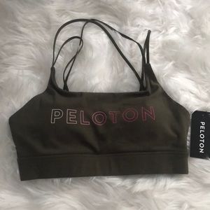 Peloton Speed Up Bra NWT Olive size Small
